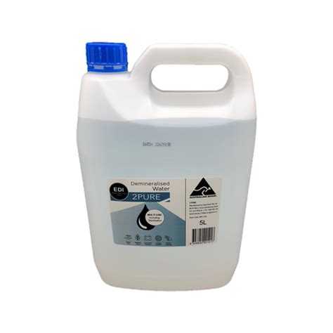 Demineralised Water 5lt Australian Boating Supplies