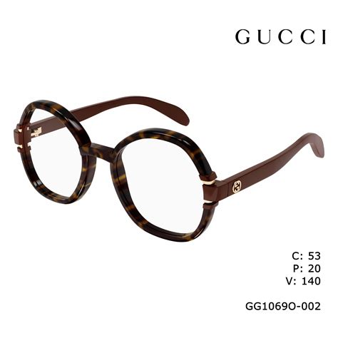 Gucci Optical Havana Brown Best Designers Inc