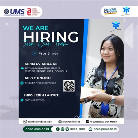 PT Sumberdaya Dian Mandiri Fronliner Internship ACEC UMS