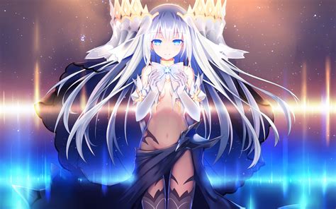 Wallpaper Anime Girls Date A Live Tobiichi Origami Blue Eyes