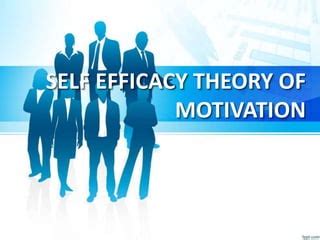 Self Efficacy Ppt