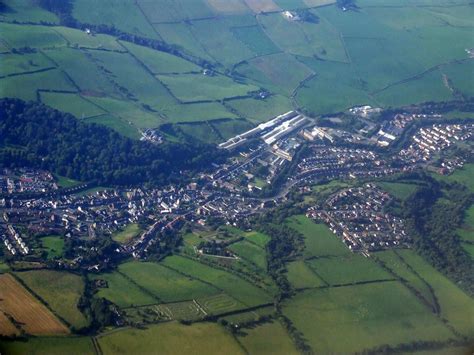 Newmilns From The Air © Thomas Nugent Geograph Britain And Ireland