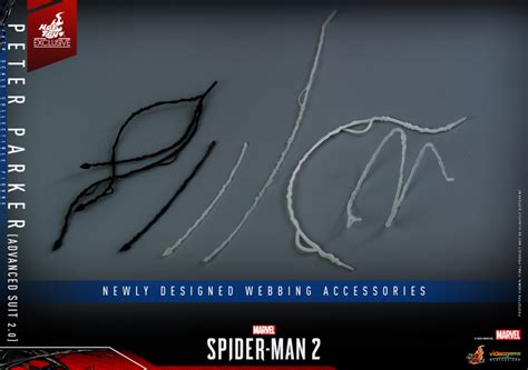 Hot Toys Marvel S Spider Man 2 1 6 Peter Parker Advanced Suit 2 0 Figure
