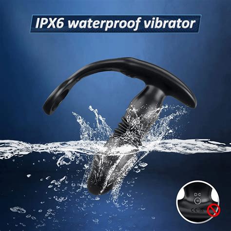 Remote Telescopic Anal Plug Dildo Male Prostate Massager Vibrating Anal Plug Prostate Vibrator