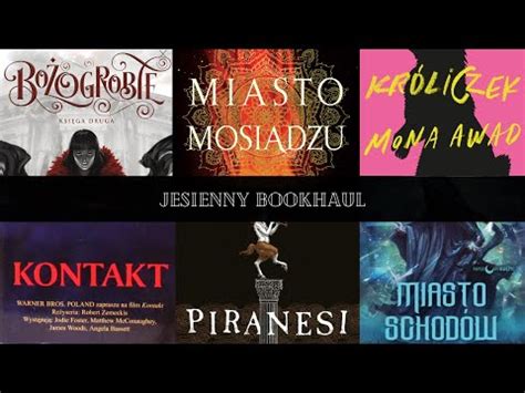 Jesienny BOOKHAUL Krótko o Książkach YouTube