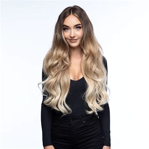 Hair Bellami Silk Seam G Balayage Ash Brown Ash Blonde Hair