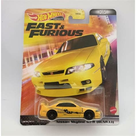 Nissan Skyline R33 Fast And Furious Fnf Hot Wheels Shopee Malaysia