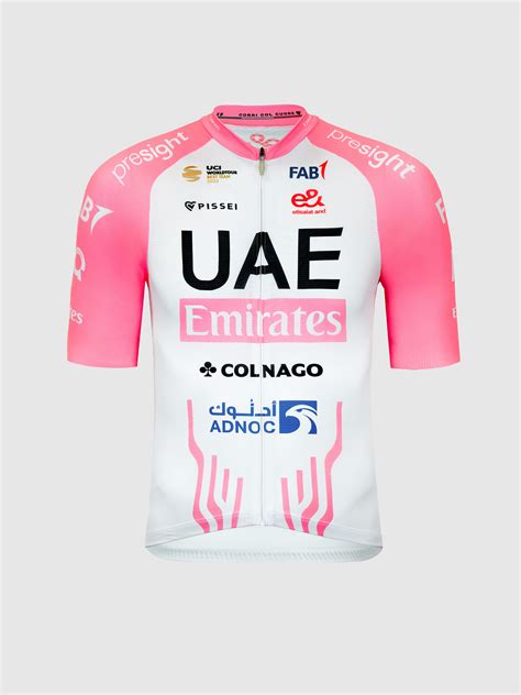 Uae Team Emirates Replica Short Sleeve Jersey Giro D Italia