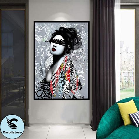 Black Eyed Woman Canvas Wall Art Naked Woman Canvas Wall De Inspire Uplift