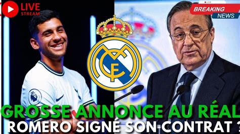 Grosse Annonce Au R Al Le Coup G Nie De Perez Sign Un Champion Du