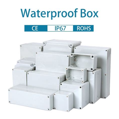 Abs Plastic Waterproof Junction Box Ag Outdoor Rain Proof Box Outdoor