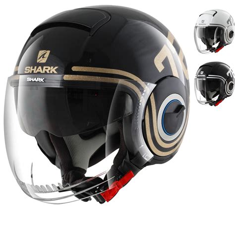 Shark Nano 72 Open Face Motorcycle Helmet - Open Face Helmets ...