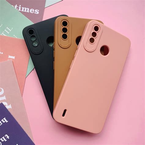 Itel A56 Pro Itel A56 Full Matte TPU Silicone Case Cover Casing