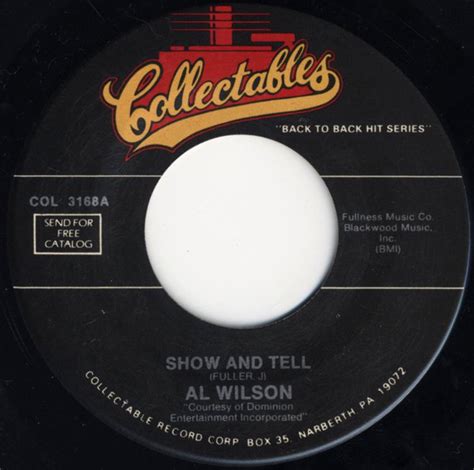 Al Wilson Show And Tell The Snake Vinyl Discogs