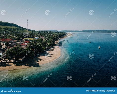 The Fisherman In Saparua Island Central Maluku Indonesia Stock Image