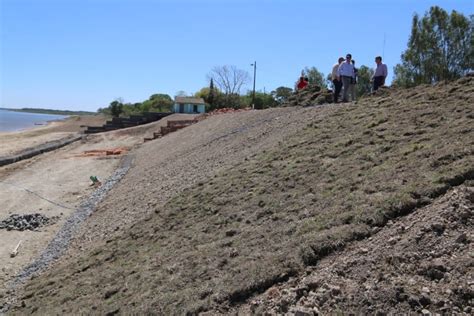 Avanza Obra De Defensa Costera En Villa Franca Entidad Binacional