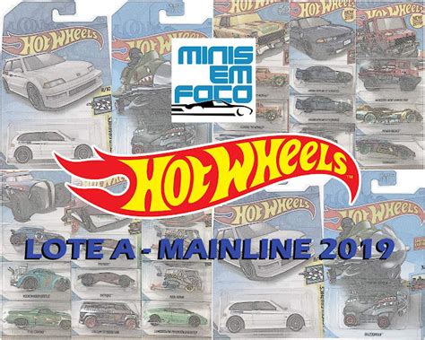 As Miniaturas Do Lote A Da Mainline 2019 Hot Wheels