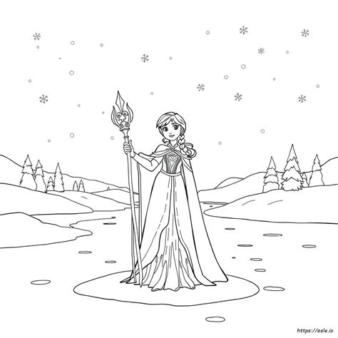 Frozen Coloring Pages Online