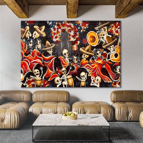 Dia De Los Muertos Decor - Etsy