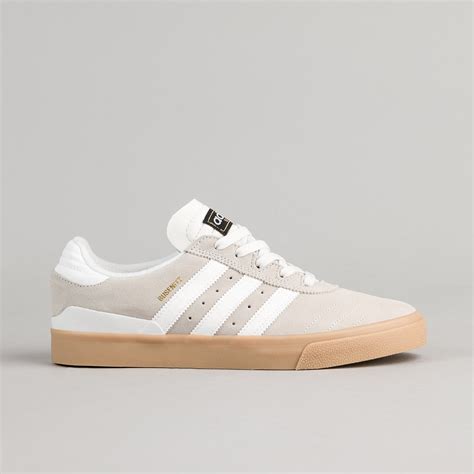 Adidas Busenitz Vulc Adv Shoes Crystal White Crystal White Gum Flatspot