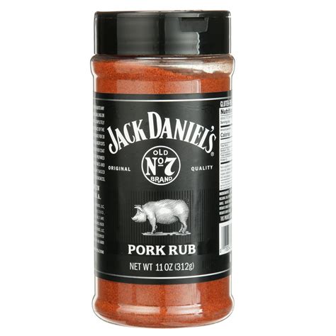 Jack Daniel’s Old No 7 Brand Pork Rub Seasoning 11 Oz