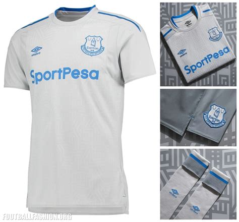 Everton Fc 201718 Umbro Away Kit Football Fashionorg