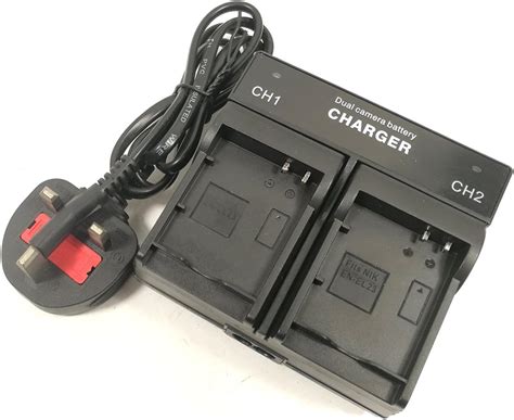 Dual Mains Battery Charger For OLYMPUS Li 90B Li 92B Amazon Co Uk