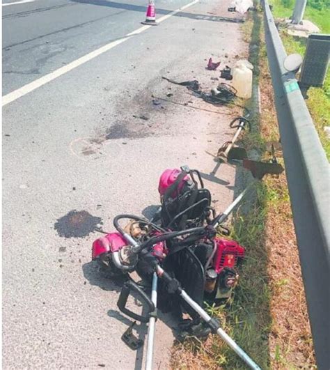 济广高速车祸致一养路工死亡其夫2月前刚因车祸离世手机新浪网