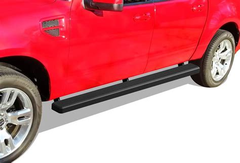 Aps Iboard Running Boards 4 Inches Matte Black Custom Fit 2007 2010 Ford Explorer