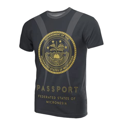 Federated States Of Micronesia All Over Print T-Shirt - Passport