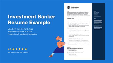 investment banker resume examples templates  resumeio