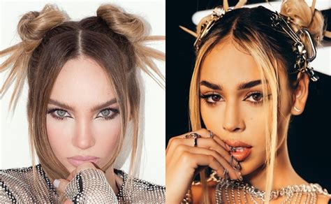 Belinda y Danna Paola cantan juntas Hawái de Maluma