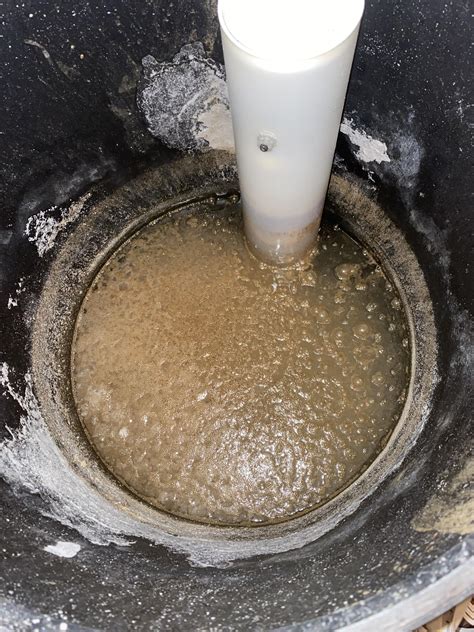 Why would inside of salt barrel for softener look like this? Doesn’t