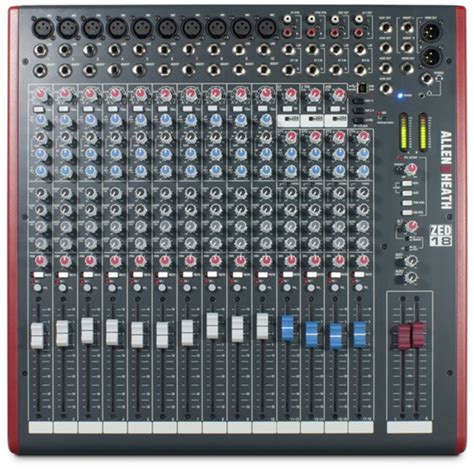 Allen And Heath Zed Analog Mixer With Usb B Stock Gear Music