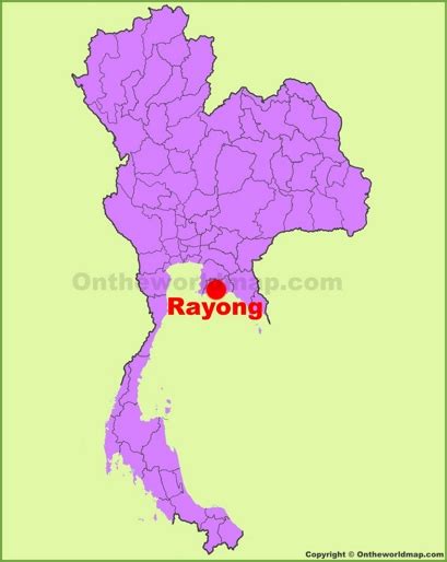 Rayong Maps | Thailand | Discover Rayong City with Detailed Maps