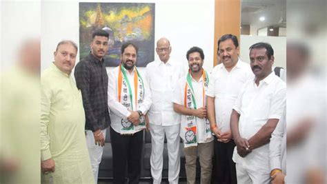 Vasantrao Chavan Son Kanav Chavan Joins Ncp