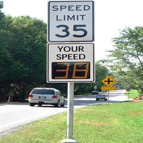 Solar Powered Radar Speed Signs Your Speed Warning Signs Speed Limit