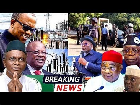 BREAKINGAS0R0K CABALS SRI0USLY SHÙTD0WN AS PETER OBI DECLARE HIS