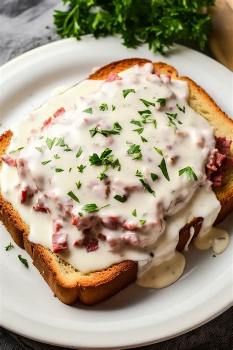 Creamed Chipped Beef on Toast - That Oven Feelin
