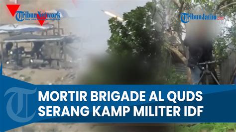 MEMANTAU DARI KEJAUHAN Brigade AL Quds Serang Tentara IDF Yang Sibuk