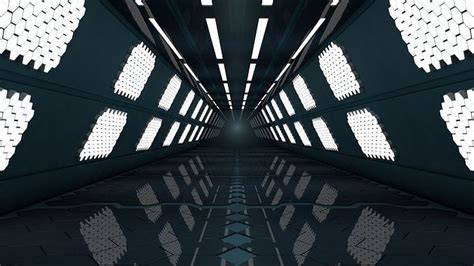 Sci Fi Tunnel 3d Model Cgtrader