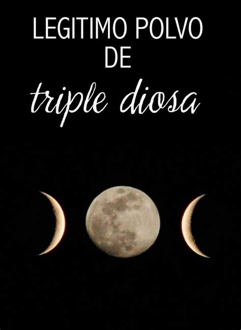 Polvo Esotérico Triple Diosa Polvos Esotéricos Libernia Magica