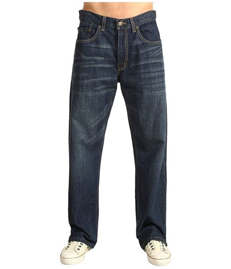 Levi's Men's 569 Loose Straight Fit Midrise Dark Chipped Jeans ...