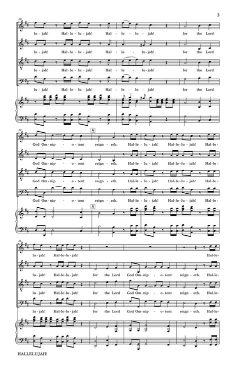 Hallelujah Chorus From Messiah Sheet Music By G F Handel SKU