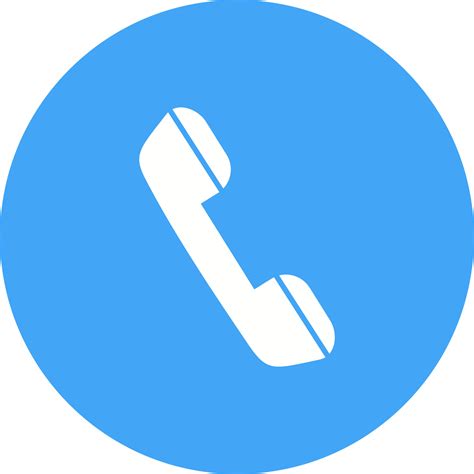 call circle background icon  vector art  vecteezy
