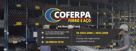 Coferpa Ferro E Aço - Coferpa Ferro e Aço | Patrocínio MG