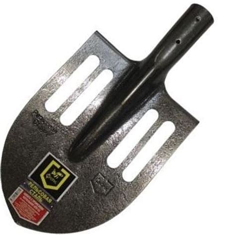 Лопата копальная ЛПК-01 с прорезями из рельсовой стали 115600 1/12 (К ...