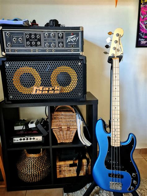 New bass came, makes the whole setup look good : BassGuitar