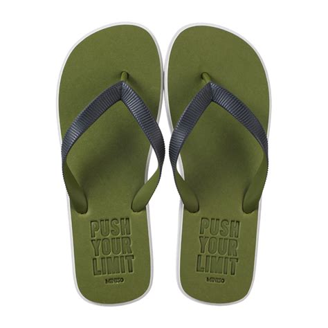 Green 41 Minimalist Series Mens Flip Flops Miniso Pakistan