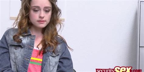 Emo Teen Caught Stealing Has To Fuck The Security Guard Tnaflix